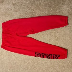 PINK jogger pants